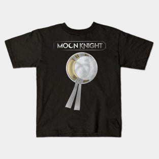moon knight chest symbol Kids T-Shirt